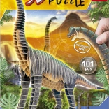 3D puzzle Brachiosaurus - 101 pieces