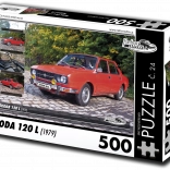 Puzzle RETRO-CARS Škoda 120 L 500 pieces