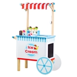 BIGJIGS TOYS Wooden Ice Cream Cart