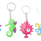 Sleutelhanger met zeedieren
