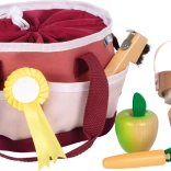 Horse Care Set with Red Bag