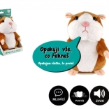 Talende plysbamse Hamster Mireček