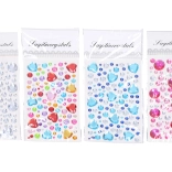 Adesivi con strass 22,7 × 10 cm