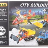 Screw-on Construction Set Transportation Vehicles