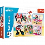 puzzle 60 pieces disney minnie – adorable minnie