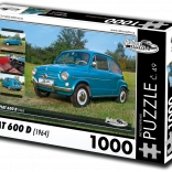 Puzzle RETRO-CARS Fiat 600 D (1964) 1000 pieces