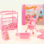Glorie children's room – accessory set for dolls