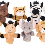 Ensemble de marionnettes à doigt – animaux sauvages, 8 pcs