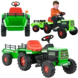 INJUSA kids' electric tractor BASIC 6V with trailer