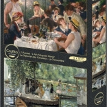 Grafika puzzle Luncheon of the Boating Party & La Grenouillère 2×500 pieces