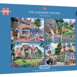 GIBSONS Puzzle Gardener's Day 4x500 pieces