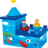 Small Foot Olli and Bolli wooden musical money box