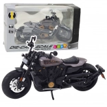 Chopper Motorcycle Model 1:12 with Functions