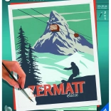 creart zermatt, suisse – peinture par numéros