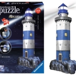Ravensburger Illuminated 3D Puzzle Lighthouse Night Edition 216 Pieces