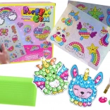 Set di adesivi diamantati – diversi motivi colorati