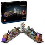 Miniature Model Wizard Shops in Diagon Alley from LEGO Harry Potter