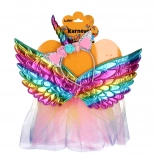 Carnavalsset eenhoorn met vleugels en rok