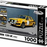 Puzzle RETRO-CARS Škoda 130 LR 1000 pieces