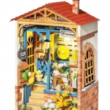 RoboTime mini huisje onder koepel Droomerf – DIY bouwpakket met LED