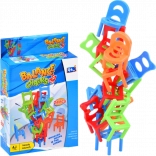 Balancing tabletop game Falling Chairs – 24 pcs