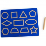 Viga grafomotorikus tábla alakzatokkal íráselőkészítéshez