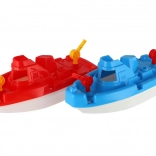 Plastic fishing boat for water, 2 colors, 28 cm