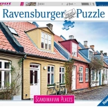 Puzzel 1000 stukjes Scandinavische stad 2