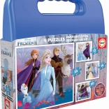 Educa Puzzle in a Case Frozen 2, 4-in-1 (12, 16, 20, 25 pieces)