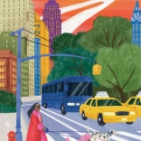 Puzzle Take a Stroll Through New York 500 pieces