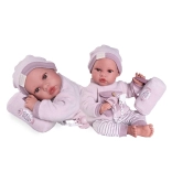 Realistic Doll Erika with soft fabric body 42 cm