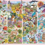 Gibsons puzzle Curious Animals 1000 pieces