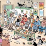 JUMBO Puzzle by Jan van Haasteren: Look at it from the Other Side - 500 pieces