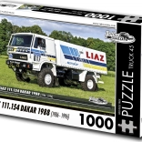 Retro Cars puzzle - Liaz Dakar truck