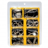 Set of Metal Puzzles, 8 pcs
