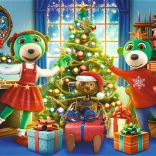 Puzzle with the Trefliks in Winter