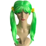 Green with Ponytails