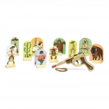 VILAC Wooden Western Pistol with Targets