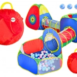 Large Playground Tent for Children Tunnel Ball Pool Track Colored