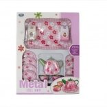 Metalen kinderserviesset