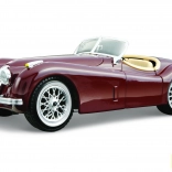 Bburago 1:24 Jaguar XK 120 Roadster (1951) Rood