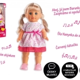 Pop Barunka lopend en zingend in het Tsjechisch 42 cm