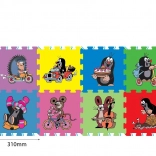 Foam Mat LITTLE MOLE 29 × 29 cm