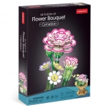 3D Puzzle Flower Bouquet Carnations
