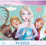 Puzzle Frozen: Family 15 Pieces