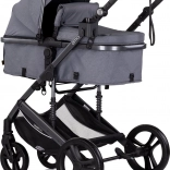 Amore 2-in-1 Combined Stroller in Cloud Grey Color