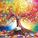 Book Tree Puzzle 1000 Pieces