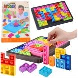 Sensory Toy Tetris Pop-It Puzzle 3-in-1