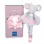 Doudou gift set - plush ballerina mouse