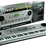 Clavier électronique pour enfants 54 touches avec LCD et microphone